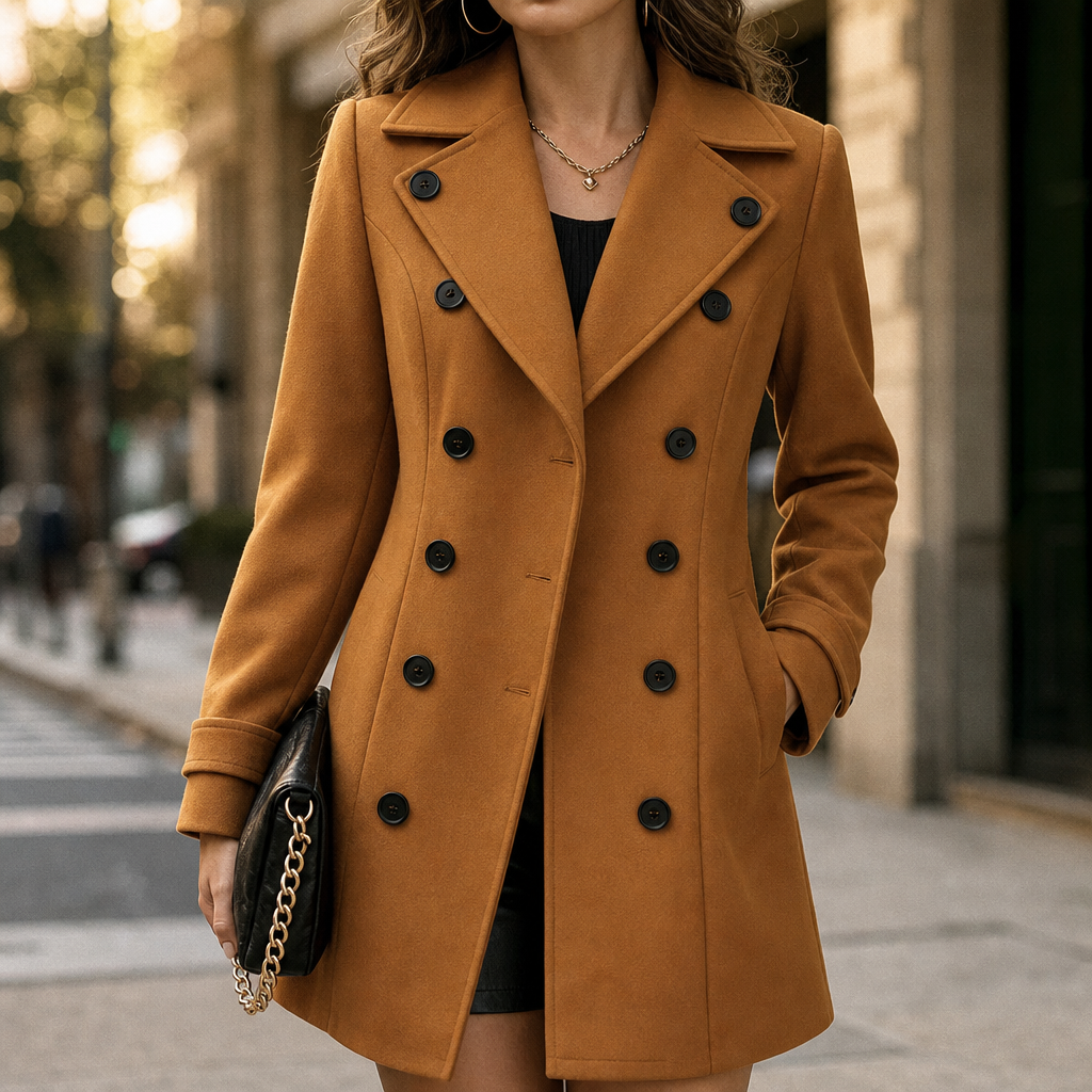 Overcoat & Co. | Relaxed Double-Breasted Wool-Blend Coat