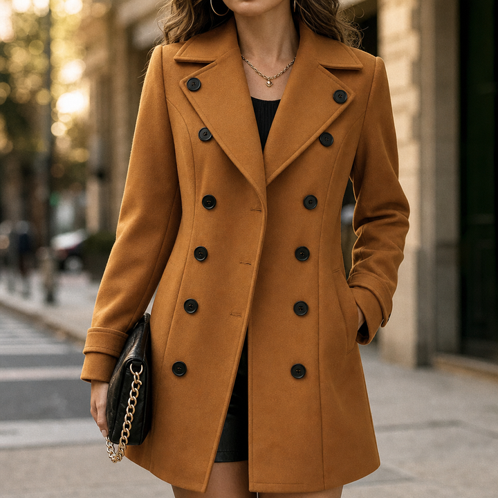 Overcoat & Co. | Relaxed Double-Breasted Wool-Blend Coat