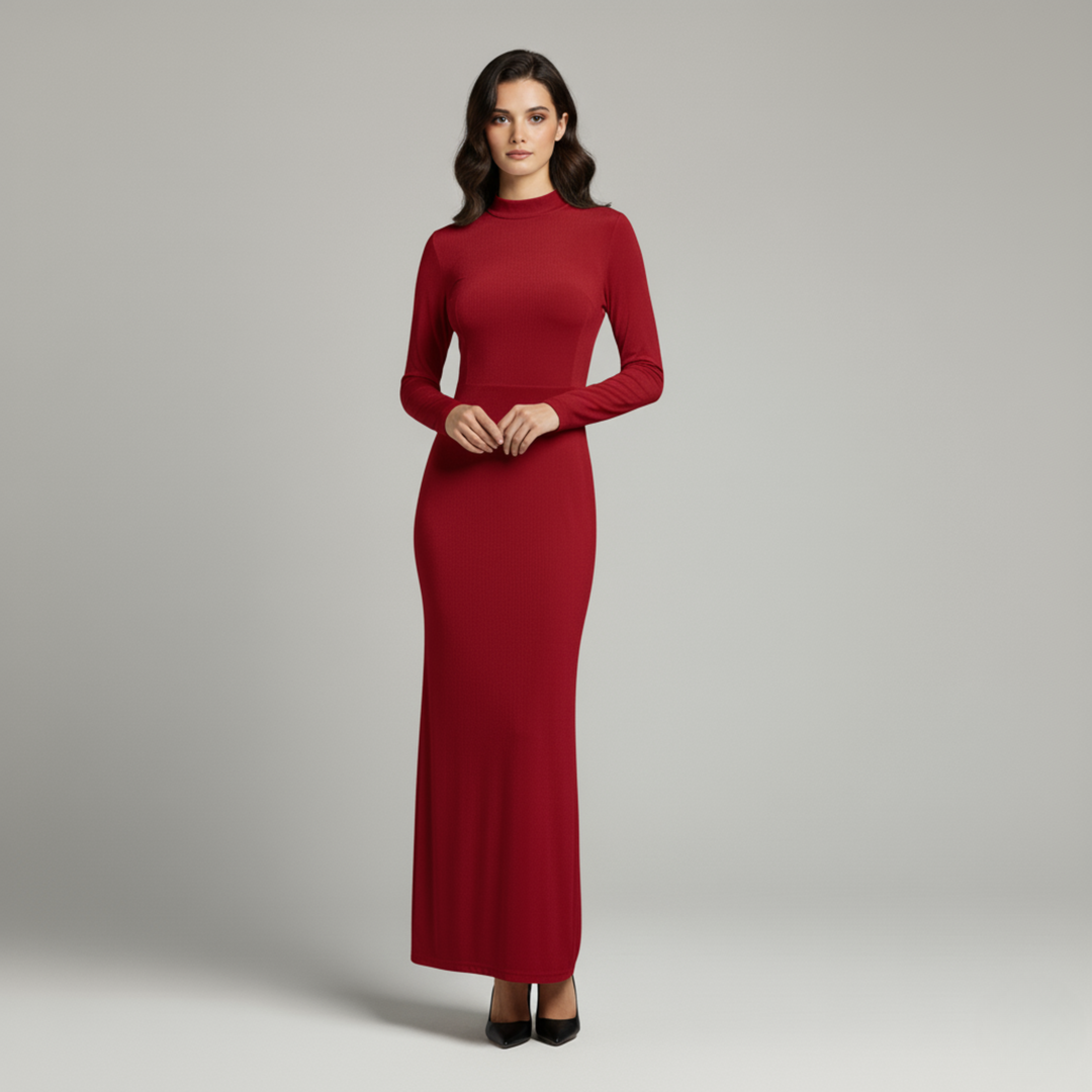 Elise | Women’s Long Sleeve Elegant Maxi Dress