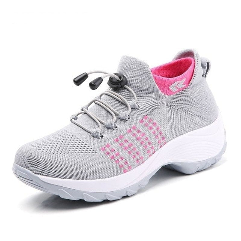 Seraphina | Cushioned And Breathable Orthopedic Platform Sneakers