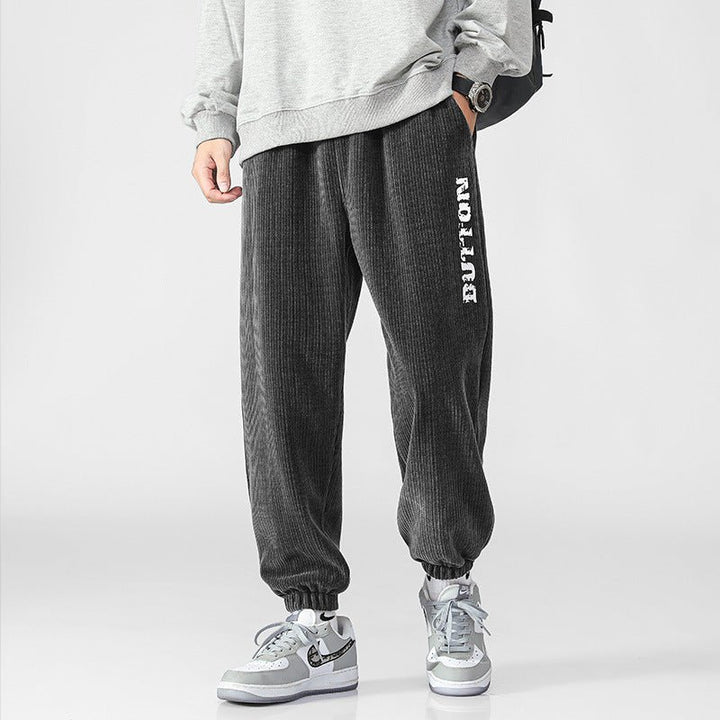 Drune | Cord Jogger Pants – Comfortable Urban Style for Men