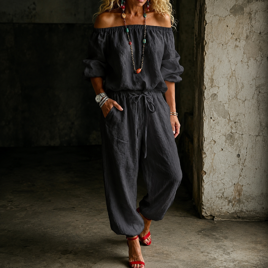Wearbella | Off-Shoulder Jumpsuit – Effortless Style for Women