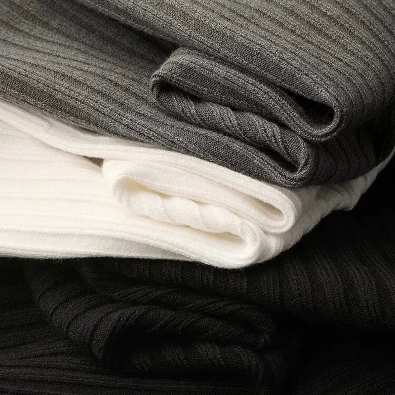 Refined | Striped Pattern Zip Sweater for Men
