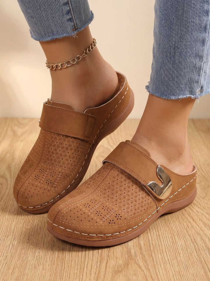 Leonie | Orthopedic Slip-On Clogs with Velcro for Women