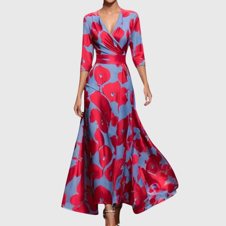Seraphina | Elegant And Comfortable Long Sleeved Maxi Dress