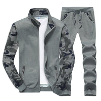 Logan | Ensemble de survêtement léger et respirant pour homme, en mesh camouflage