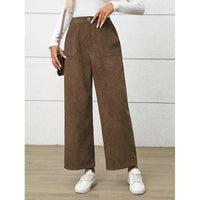 Sophia | Relaxed and Versatile Cotton-Blend Wide-Leg Pants