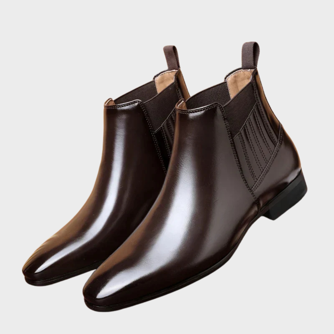 Madison | Lässige Chelsea-Stiefeletten mit spitzer Zehenpartie