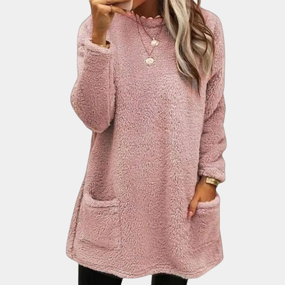Chloe | Relaxed and Comfortable Women's Pocket Sweatshirt