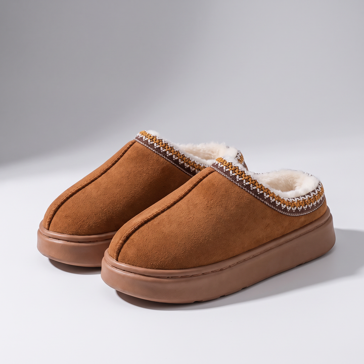 Snuggle | Winter Slippers – Plush-Lined Comfort for Women