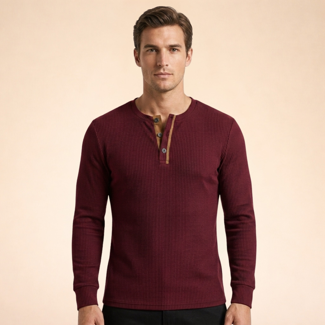Valenor | Men’s Corduroy Long Sleeve Essential Shirt