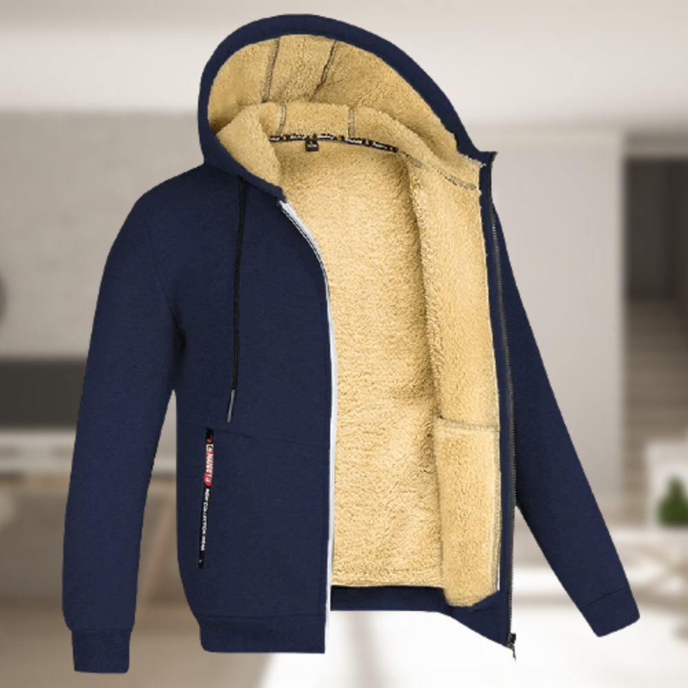 Alwin | Comfortable Jacket – Ideal Winter Layer for Men