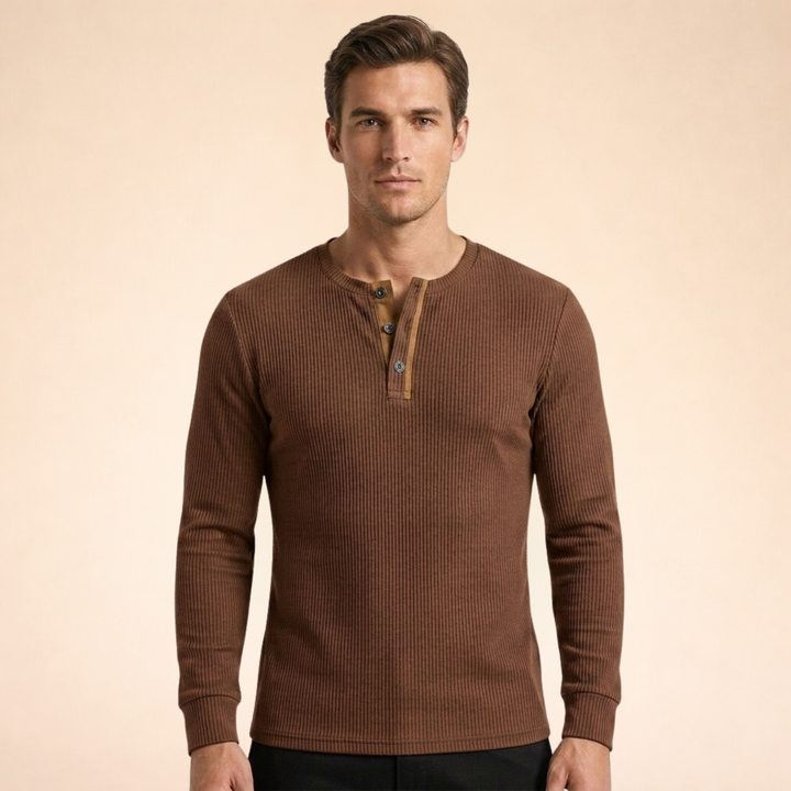 Valenor | Men’s Corduroy Long Sleeve Essential Shirt