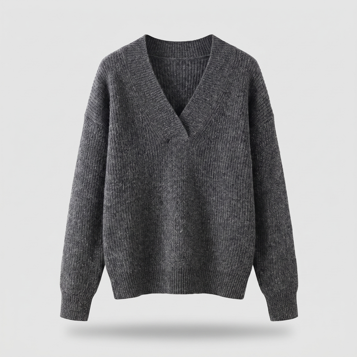 Camille | V-neck Knit – Cozy Everyday Style for Women