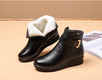 Sarah | Timeless and Supportive Genuine Leather Orthopedic Boots