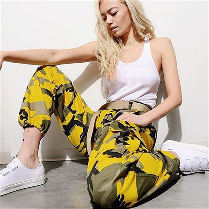 Maya | Trendy And Comfortable Camouflage Cargo Pants