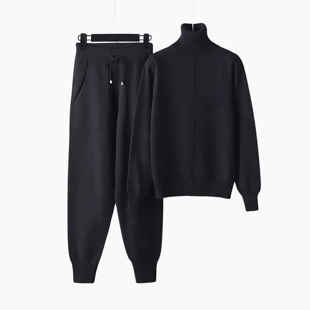 Knitwear | Turtleneck Knit Lounge Set for Women