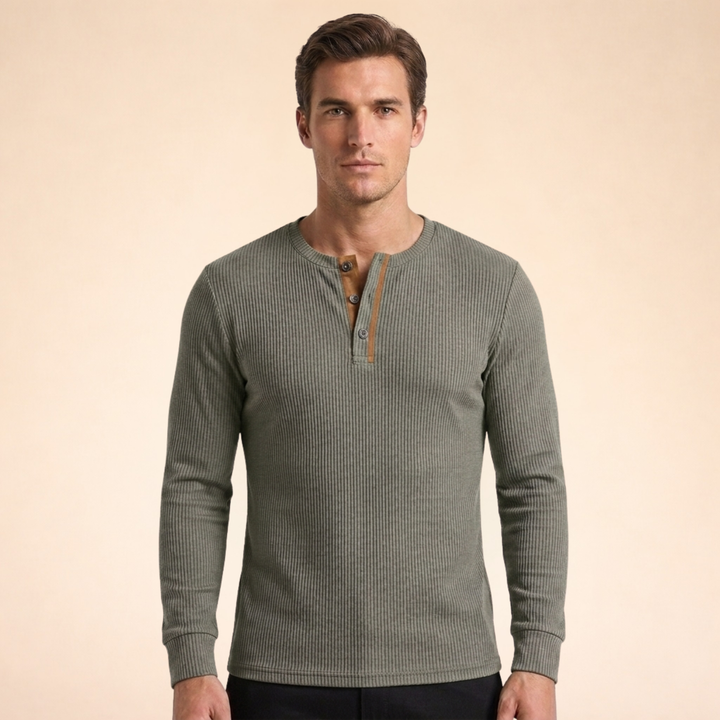 Valenor | Men’s Corduroy Long Sleeve Essential Shirt