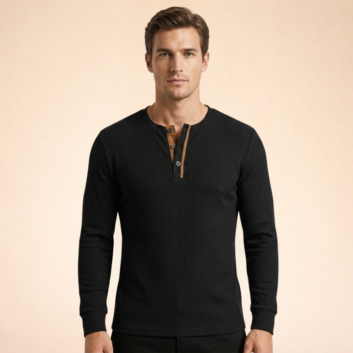 Valenor | Men’s Corduroy Long Sleeve Essential Shirt