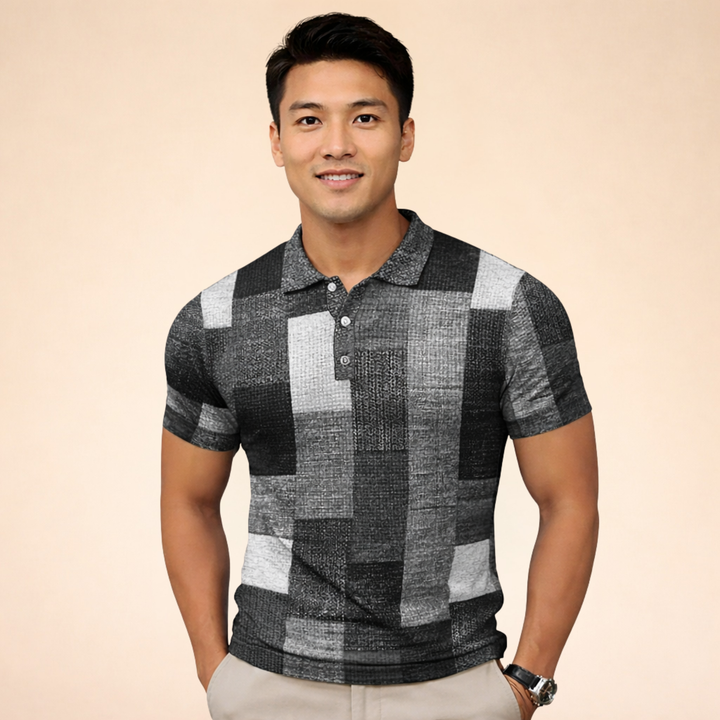 Marco | Polo uomo multicolore per uno stile smart-casual
