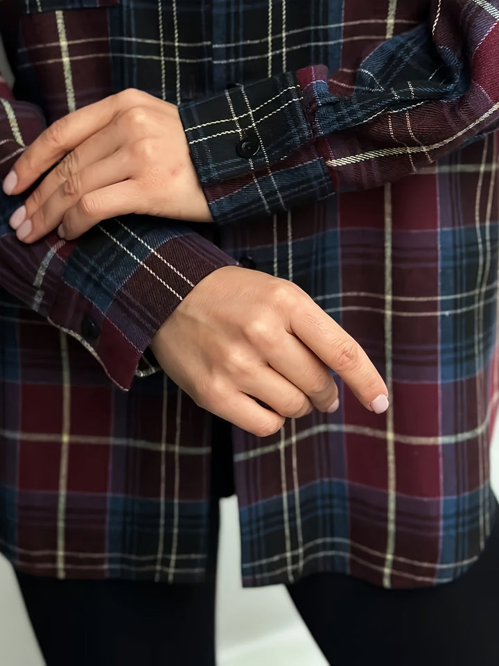 Marnie | Relaxed Checked Shirt for Effortless Everyday Style