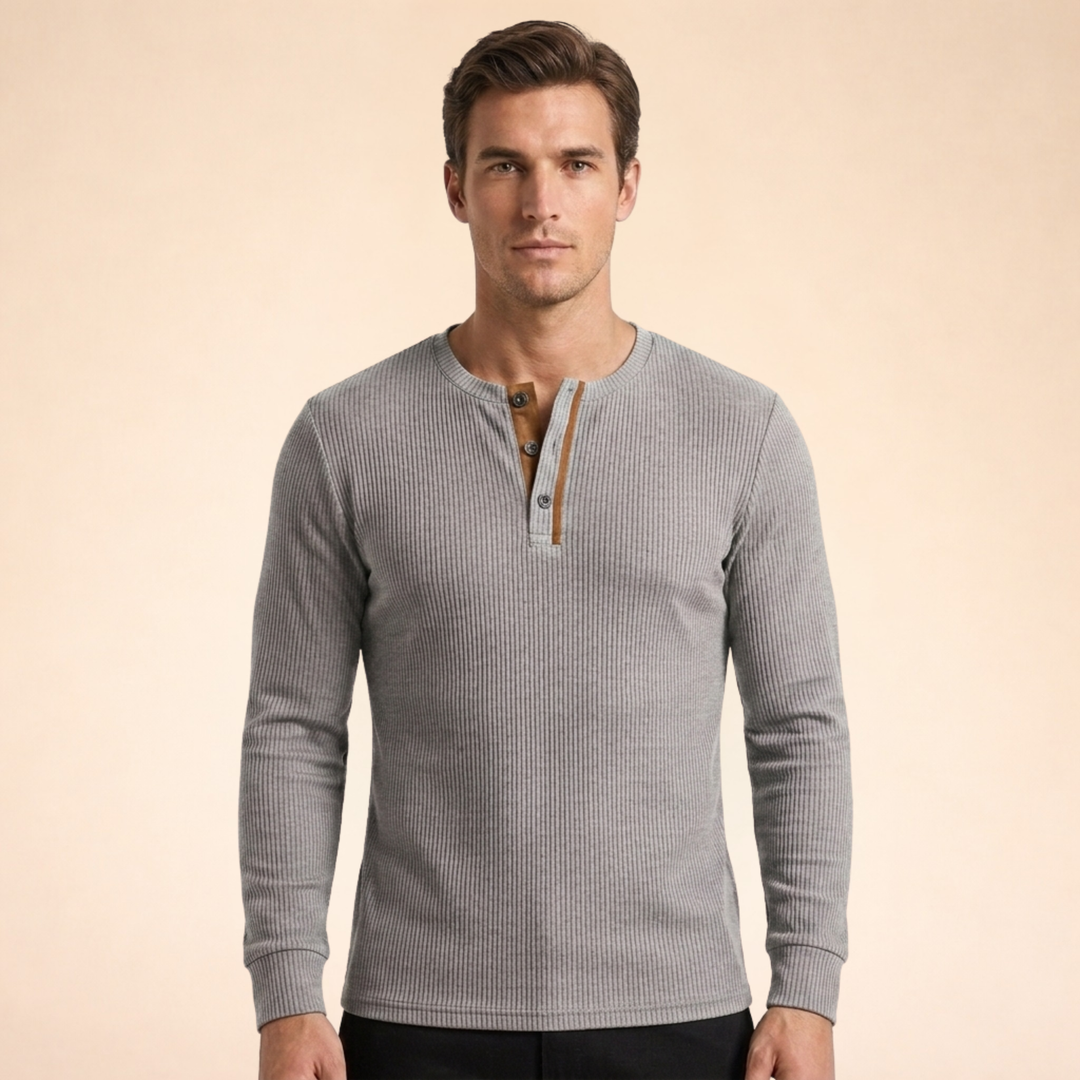 Valenor | Men’s Corduroy Long Sleeve Essential Shirt