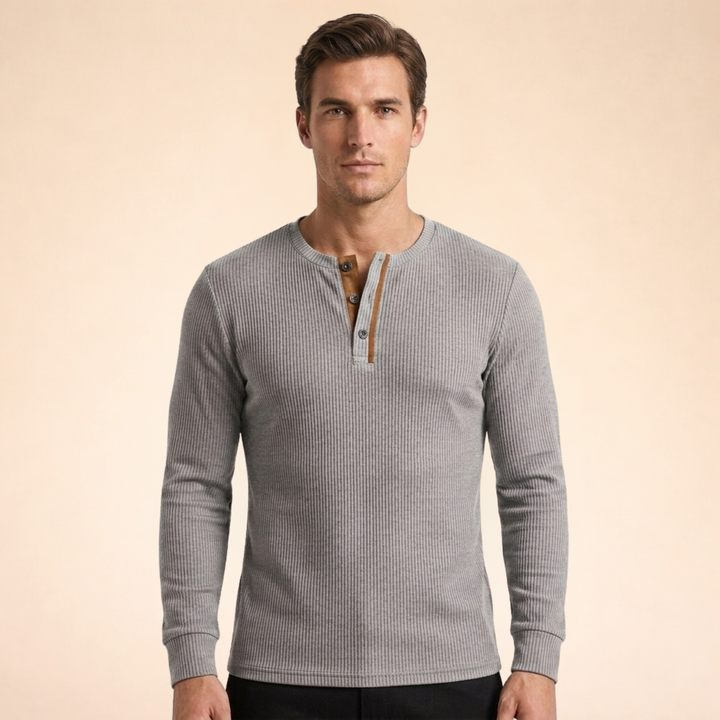Valenor | Men’s Corduroy Long Sleeve Essential Shirt