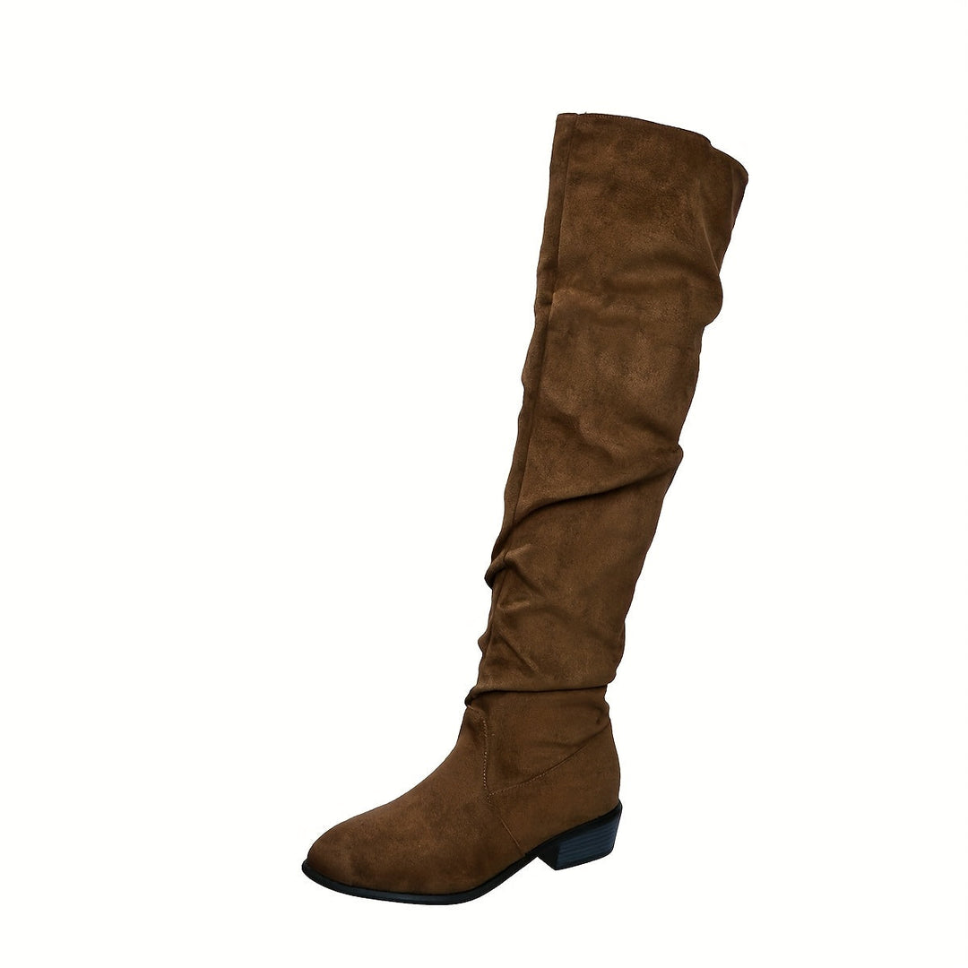 Amelia | Elegant And Relaxed Slouchy Knee High Boots