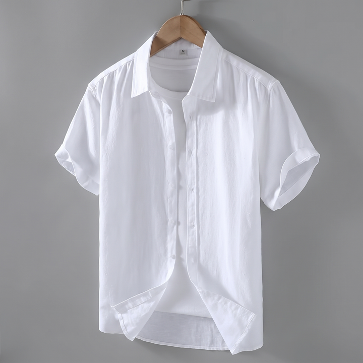 Kingsmead | Breathable Cotton Shirt – Relaxed Short-Sleeve Style for Men