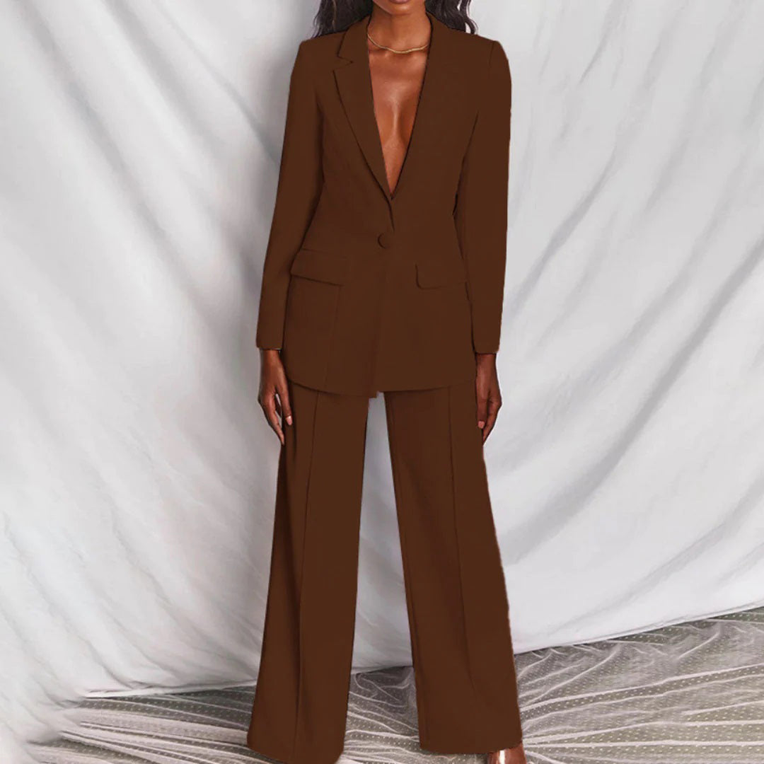 Camille | Elegant And Refined Blazer and Trouser Set