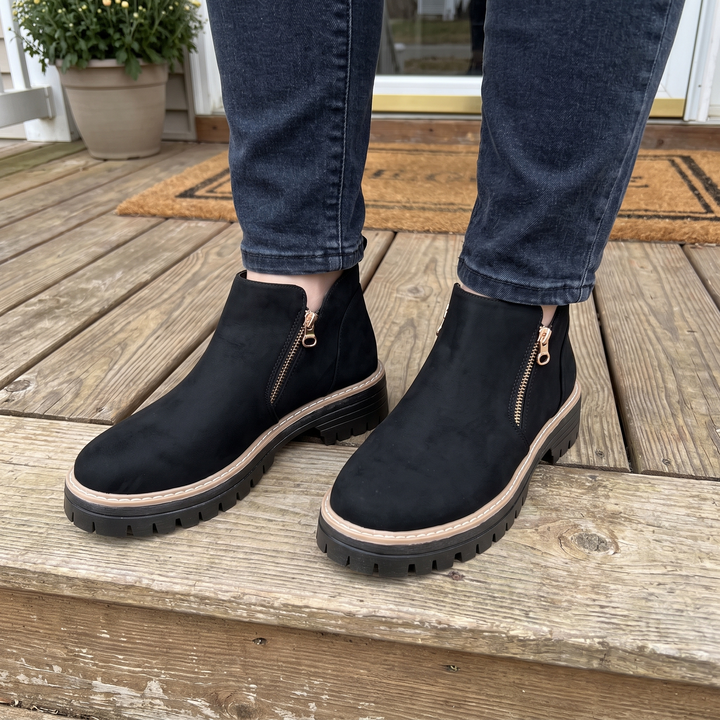 Margo | Platform Ankle Boots – Elevated Suede Style for Women