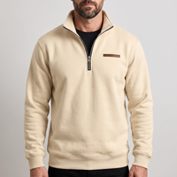 Anthony | Maglione casual da uomo in pile con zip, versatile