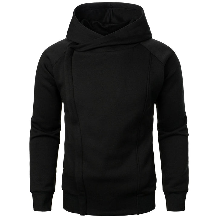 CROSSFIELD | Asymmetric Zip Hoodie – Modern Urban Style for Men