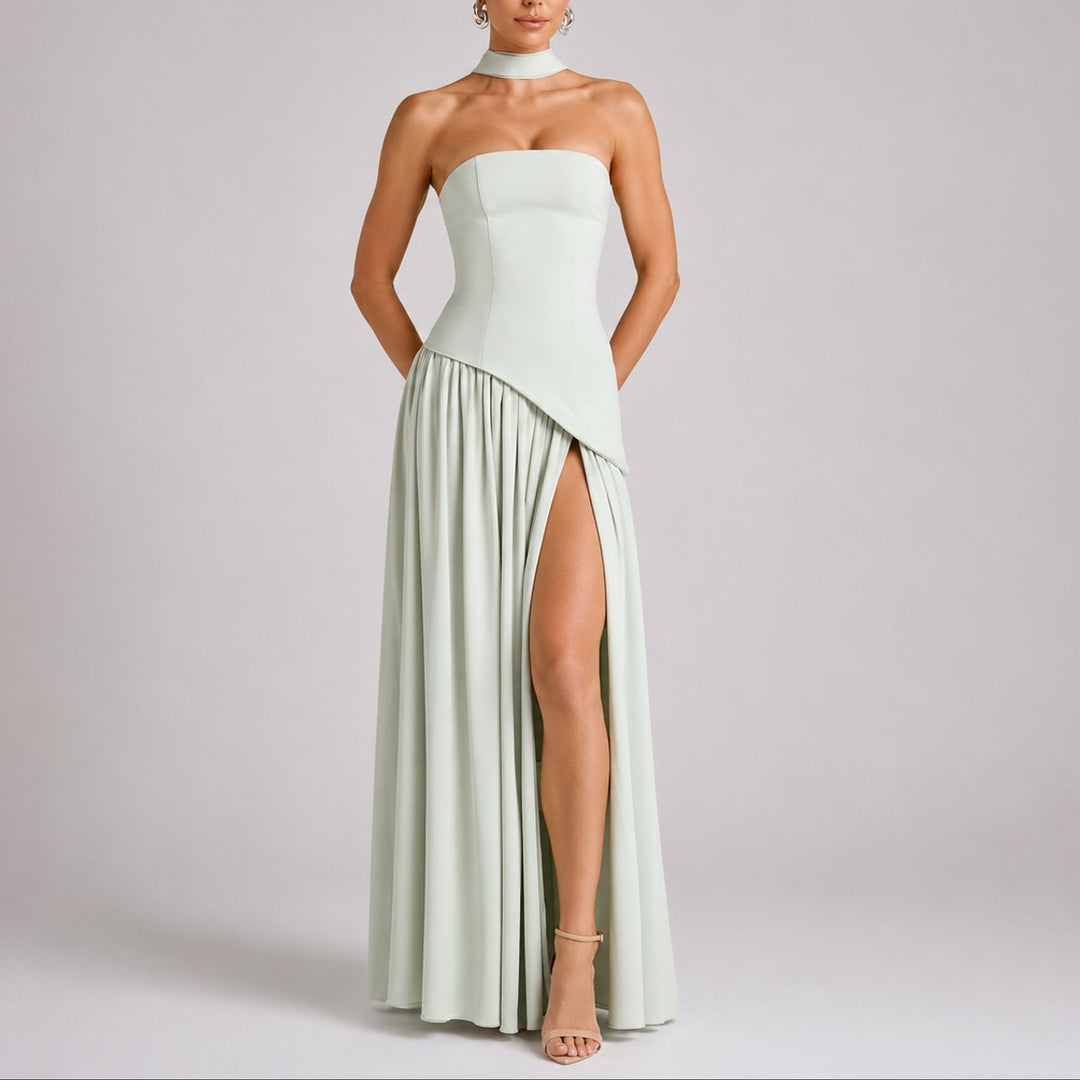 Sara | Elegant And Stylish Fall Wedding Maxi Dress