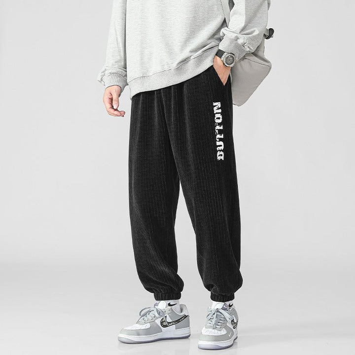 Drune | Cord Jogger Pants – Comfortable Urban Style for Men