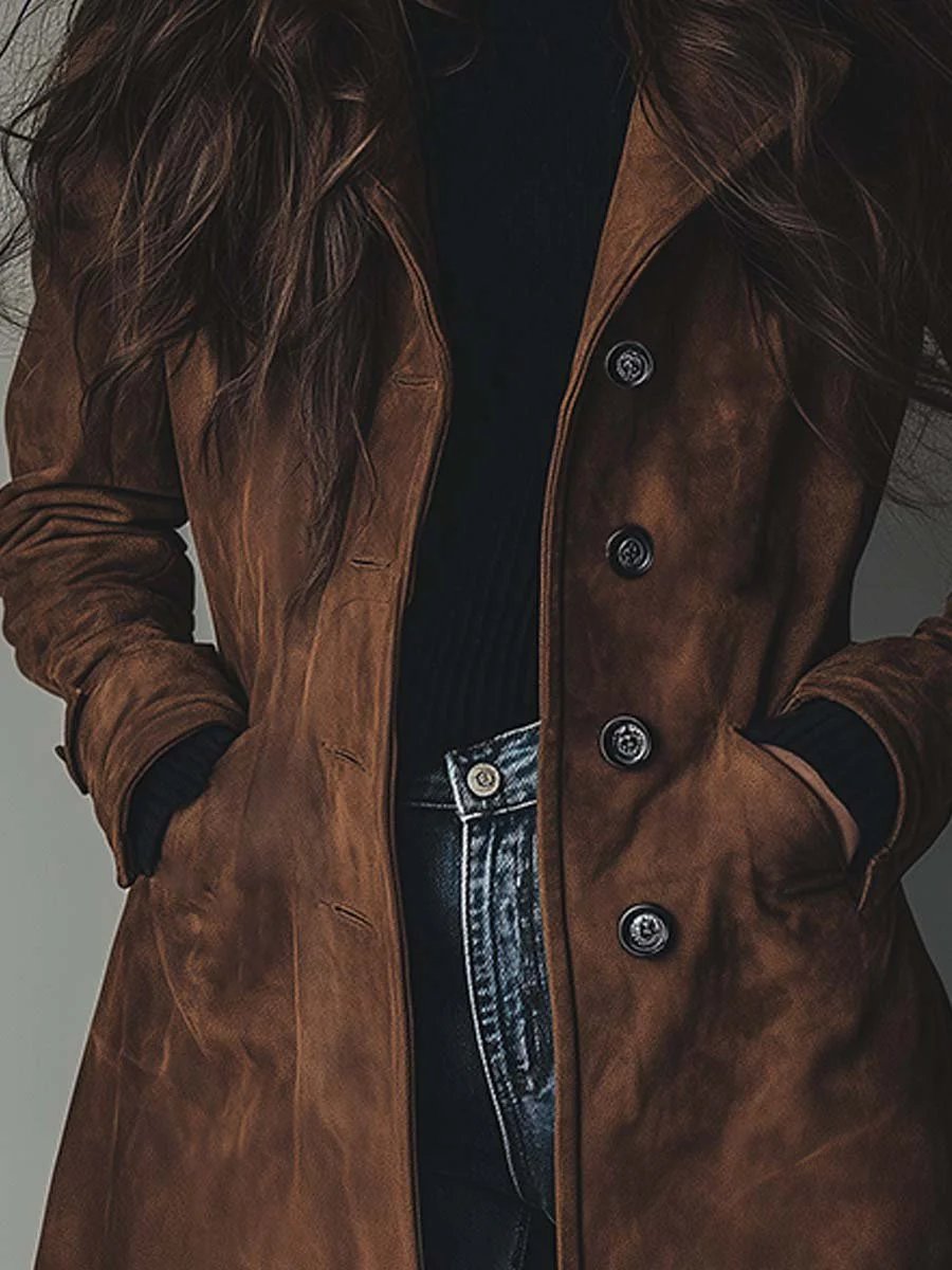 Eliana | Stylish And Elegant Longline Trench Coat