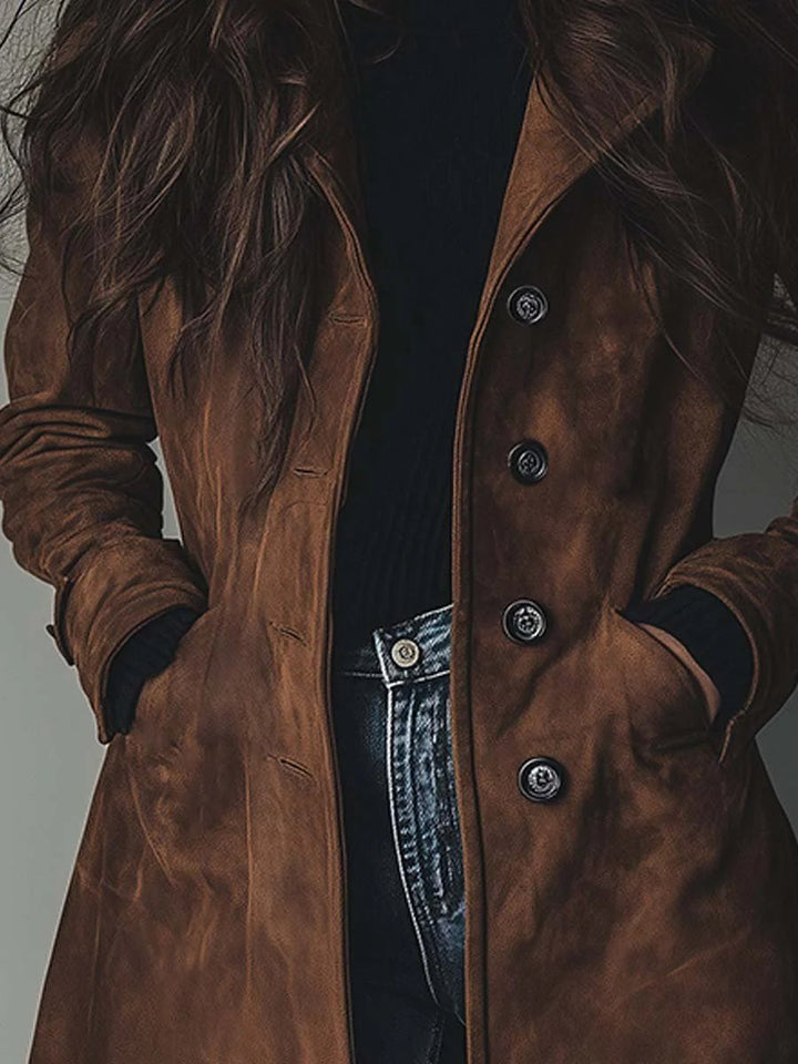 Eliana | Stylish And Elegant Longline Trench Coat