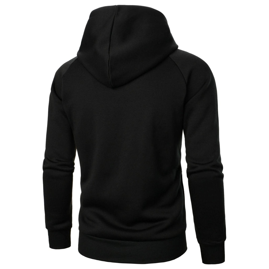 CROSSFIELD | Asymmetric Zip Hoodie – Modern Urban Style for Men