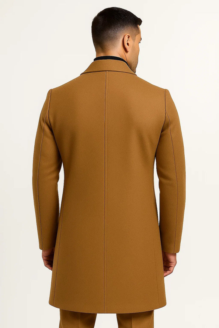Moderne | Trench Coat – Stylish Mid-Length Design for Men