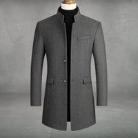 Oliver | Elegant Tailored Slim-Fit Winter Wool Coat