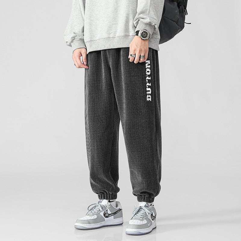 Drune | Cord Jogger Pants – Comfortable Urban Style for Men