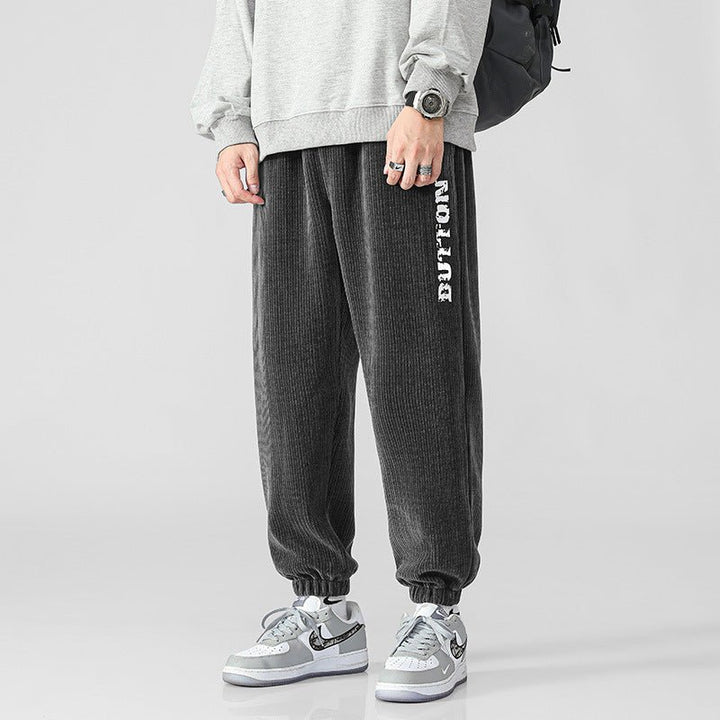 Drune | Cord Jogger Pants – Comfortable Urban Style for Men