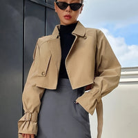 Sophie | Chic and Comfortable Short Trench Coat