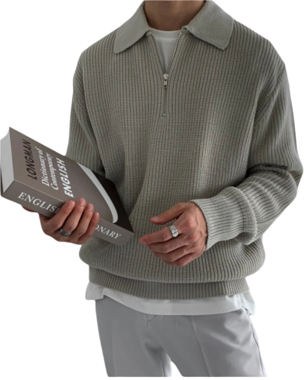 Milo | Zip Sweater for Men – Modern, Tailored Fit