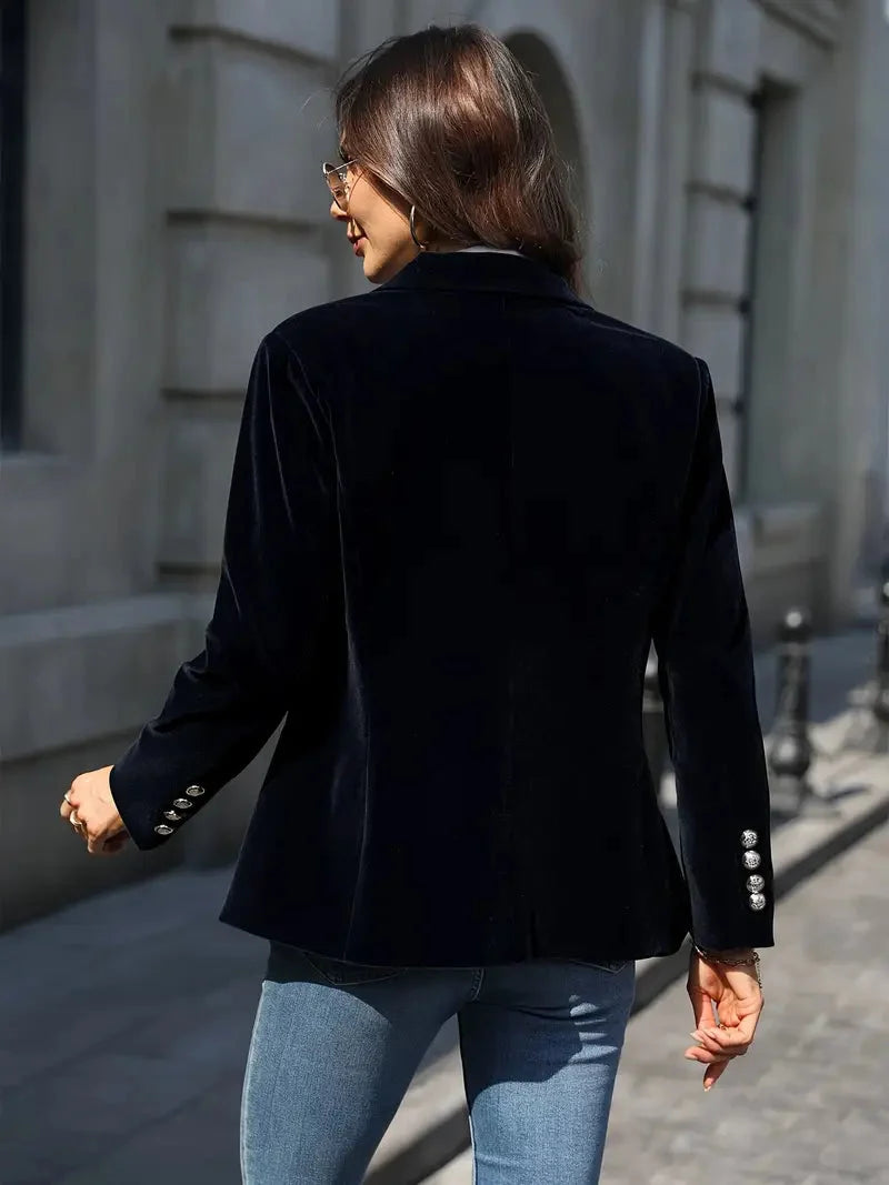 Seraphina | Comfortable And Versatile Velvet Blazer