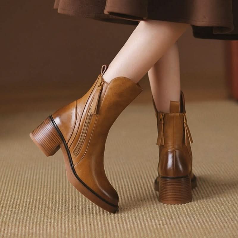 Selene | Ankle Boots – Premium Leather Style for Women