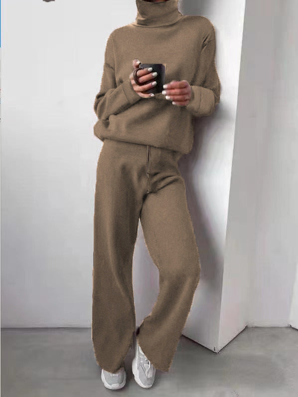 Elizabeth | Cozy And Elegant Turtleneck Knitted Two Piece Set