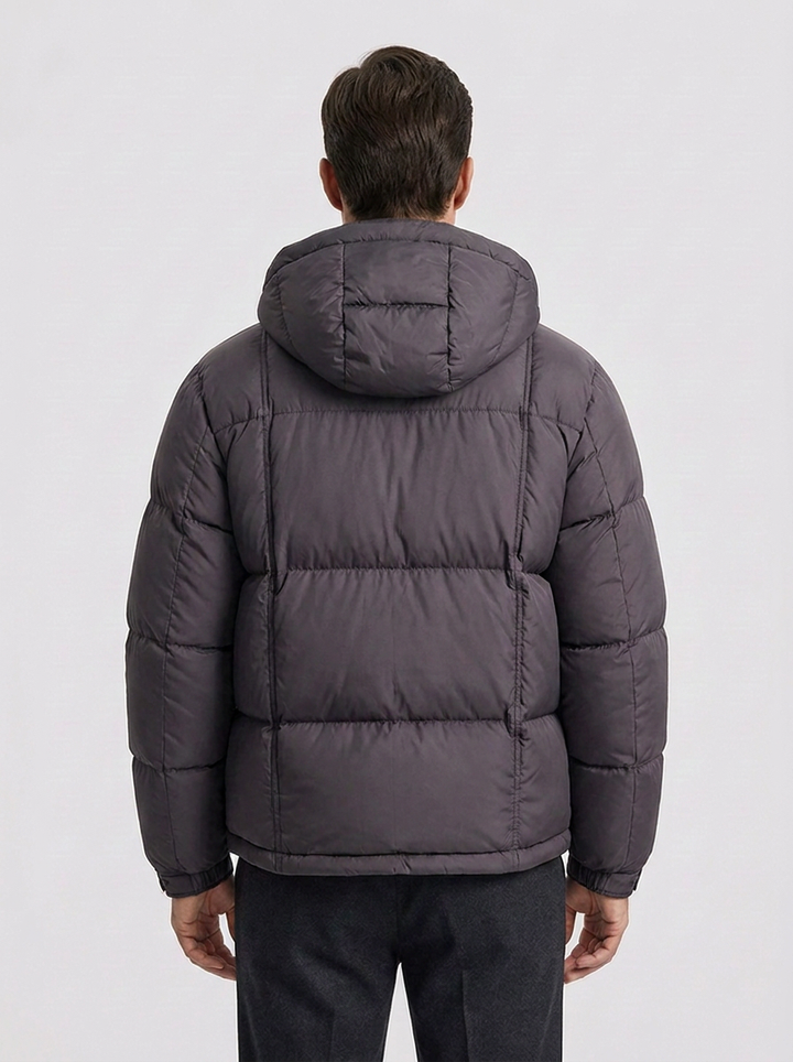 Haven | Hooded Down Puffer Jacket for Men – Casual Loose Fit