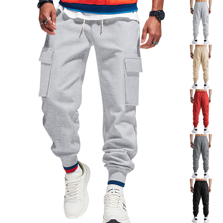 Logan | Casual Elastic Waist Cargo Pants