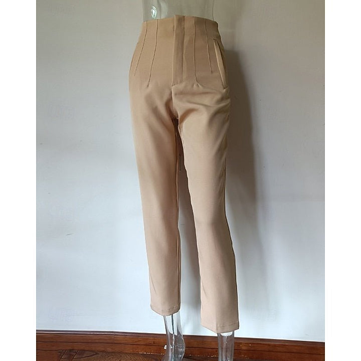 Adrienne | High-Waisted Tailored Trousers for Effortless Style